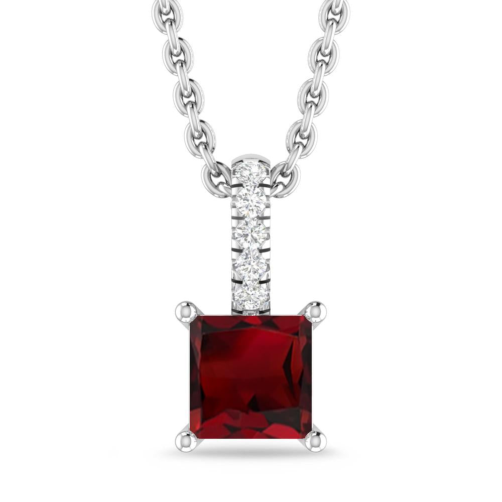 White Gold - Garnet