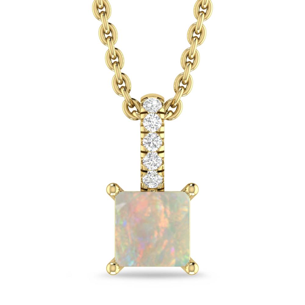 Yellow Gold - Opal