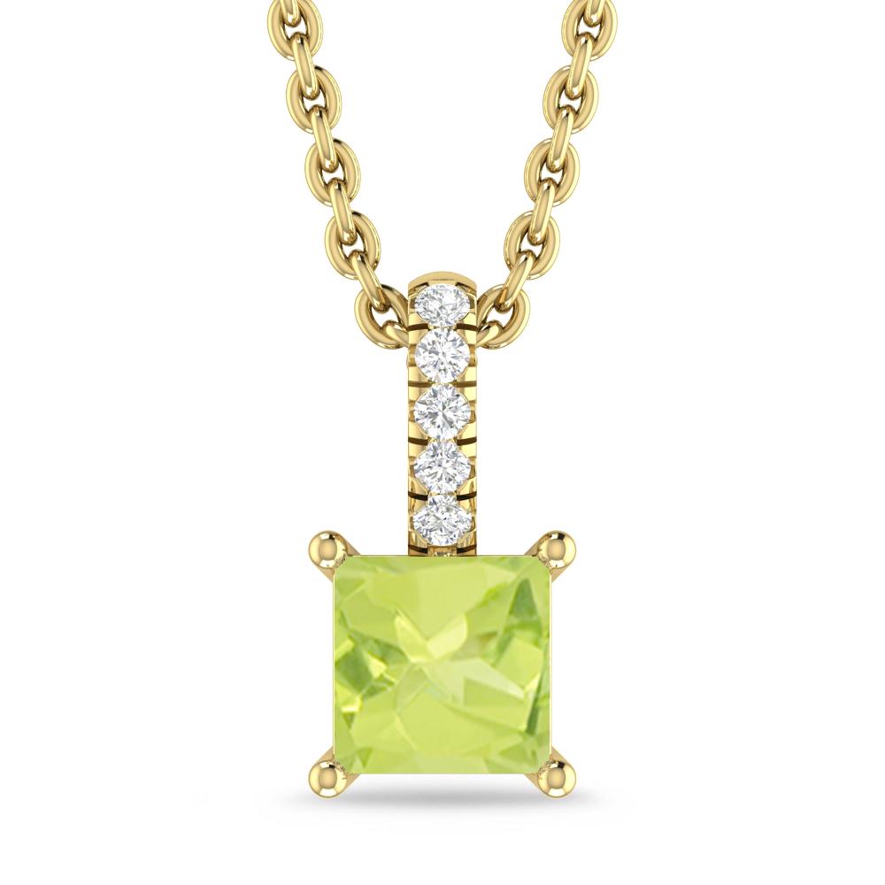 Yellow Gold - Peridot