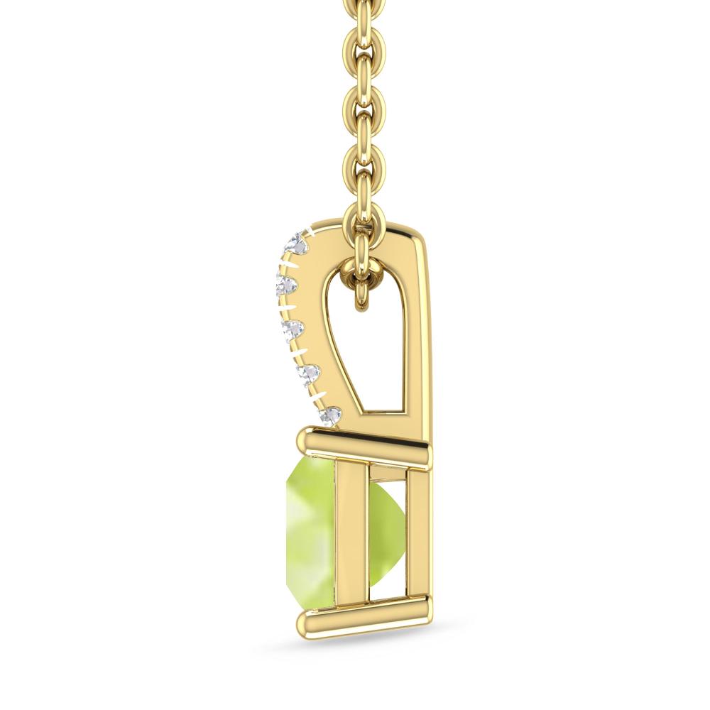 Yellow Gold - Peridot