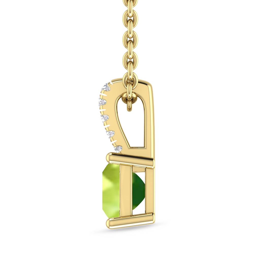 Yellow Gold - Peridot