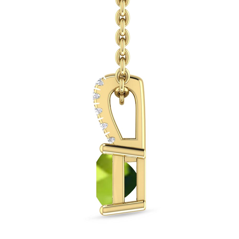 Yellow Gold - Peridot