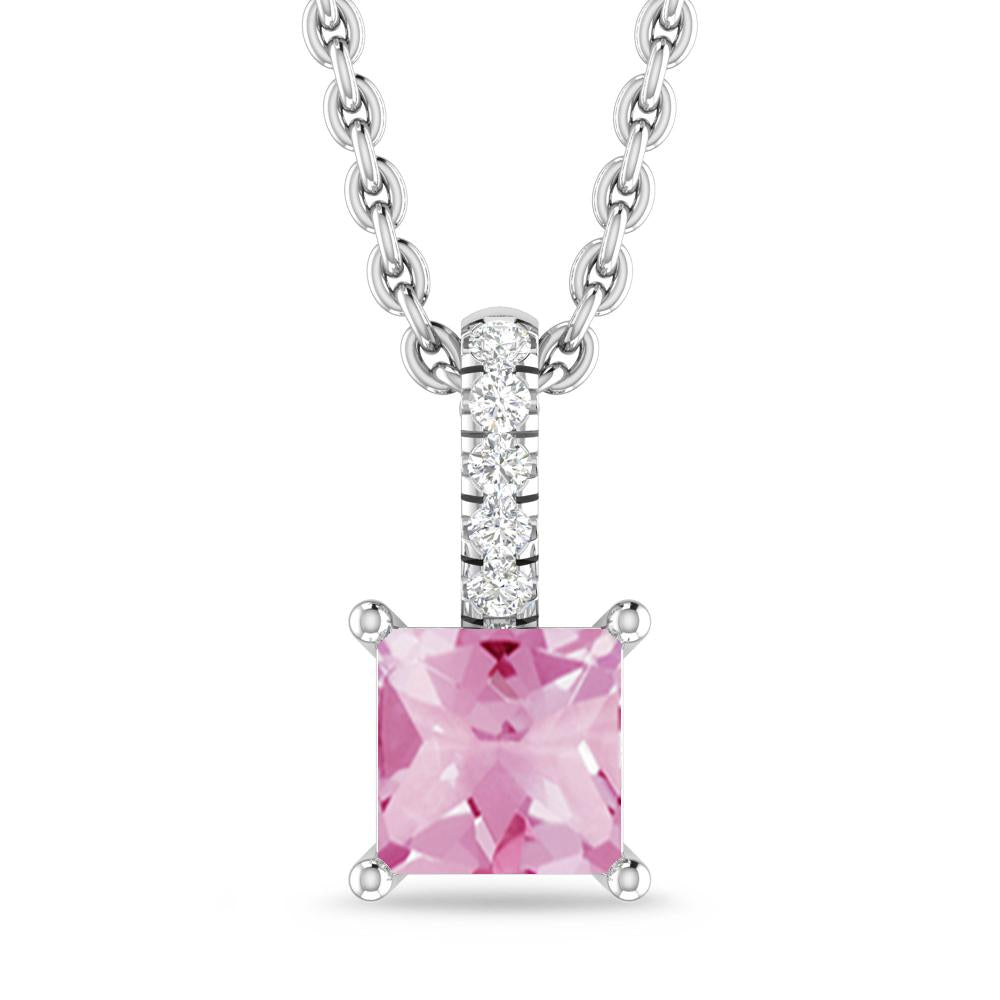 White Gold - Pink Tourmaline