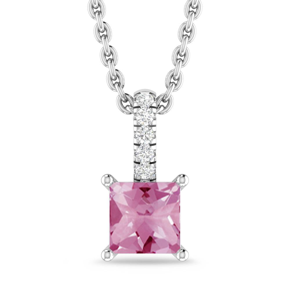 White Gold - Pink Tourmaline