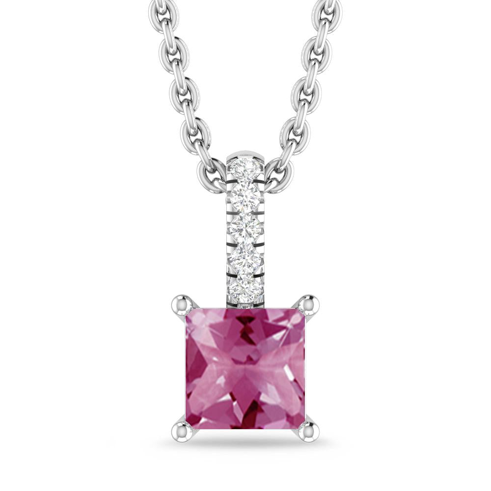 White Gold - Pink Tourmaline