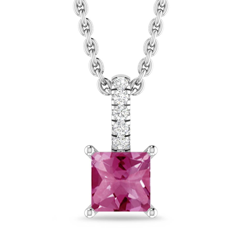 White Gold - Pink Tourmaline