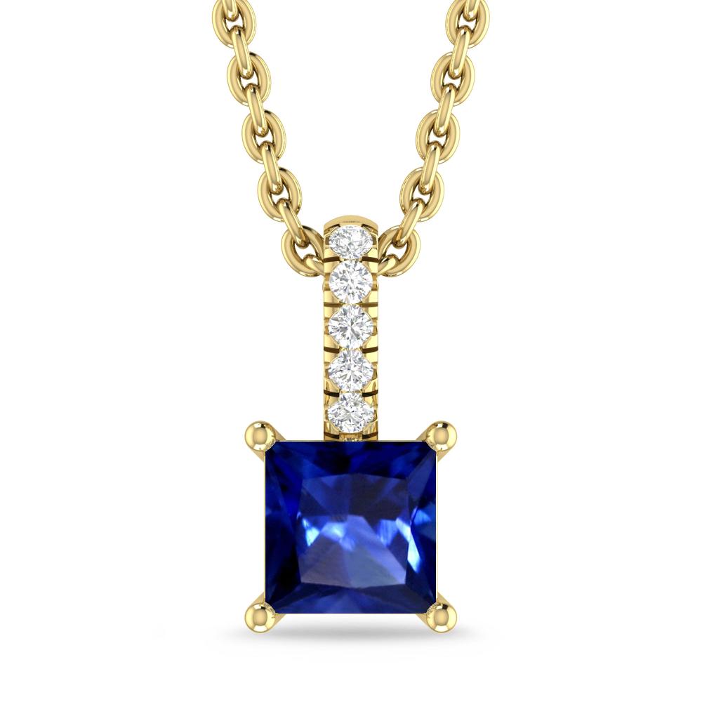 Yellow Gold - Sapphire