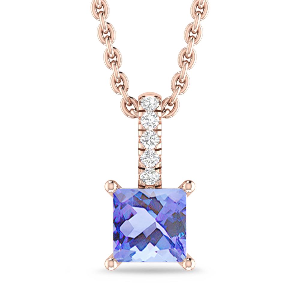 Rose Gold - Tanzanite