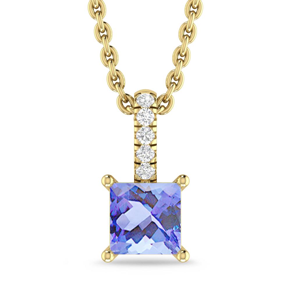 Yellow Gold - Tanzanite