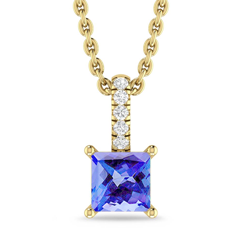 Yellow Gold - Tanzanite