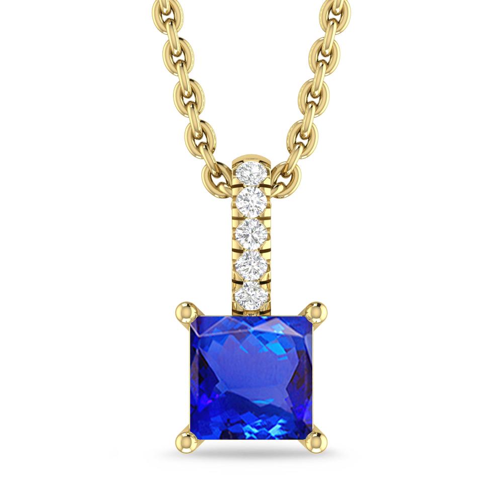 Yellow Gold - Tanzanite