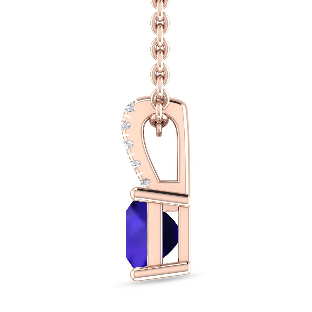 Rose Gold - Tanzanite