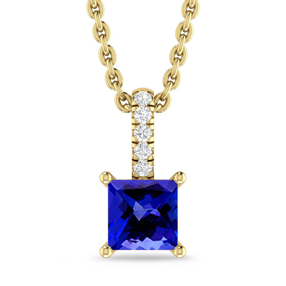 Yellow Gold - Tanzanite