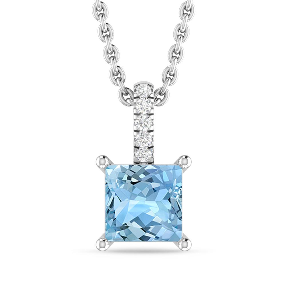 White Gold - Aquamarine