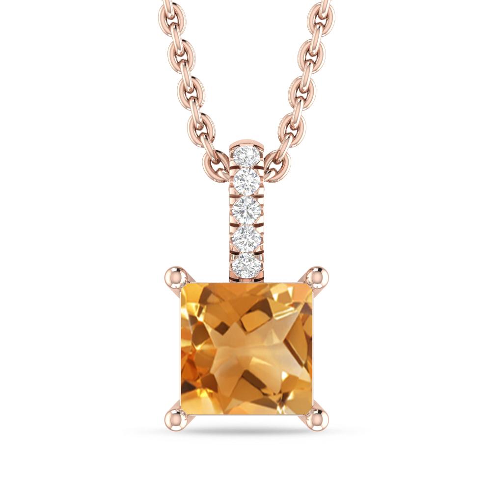 Rose Gold - Citrine