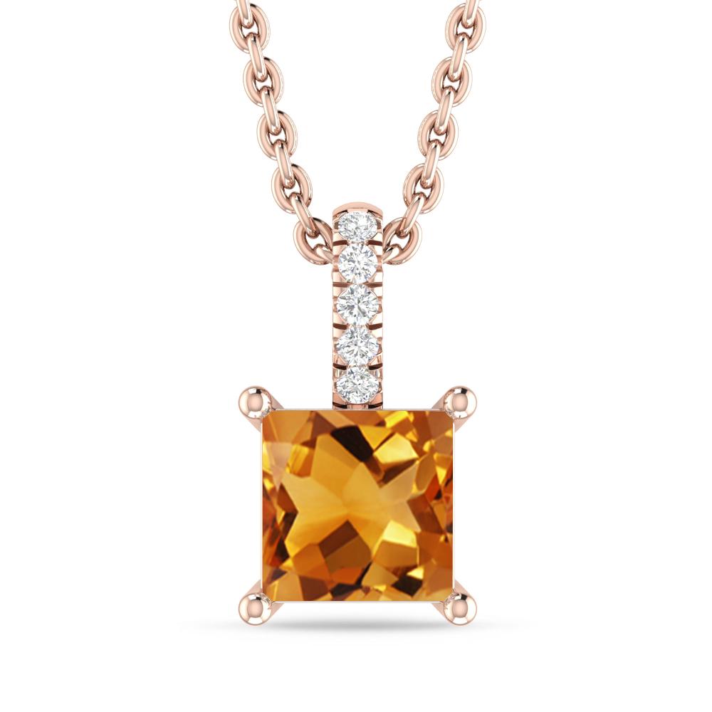 Rose Gold - Citrine