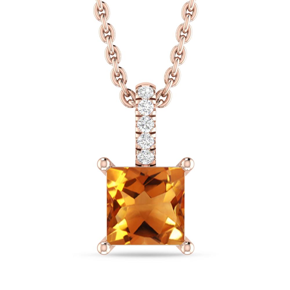 Rose Gold - Citrine