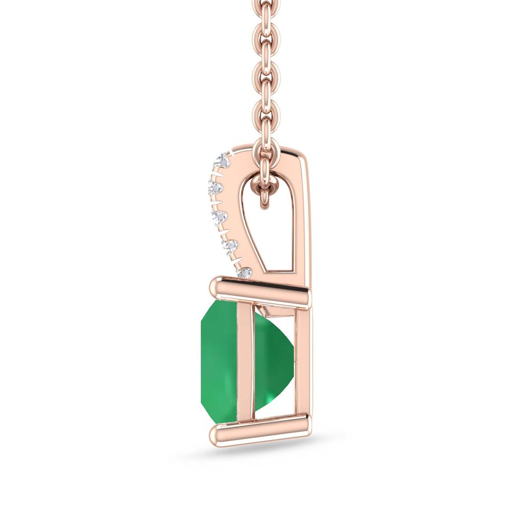 Rose Gold - Emerald