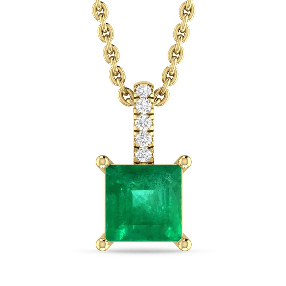 Yellow Gold - Emerald