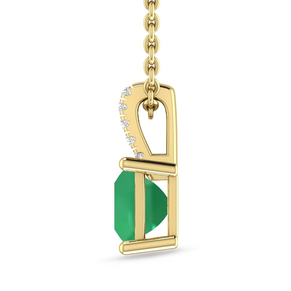 Yellow Gold - Emerald