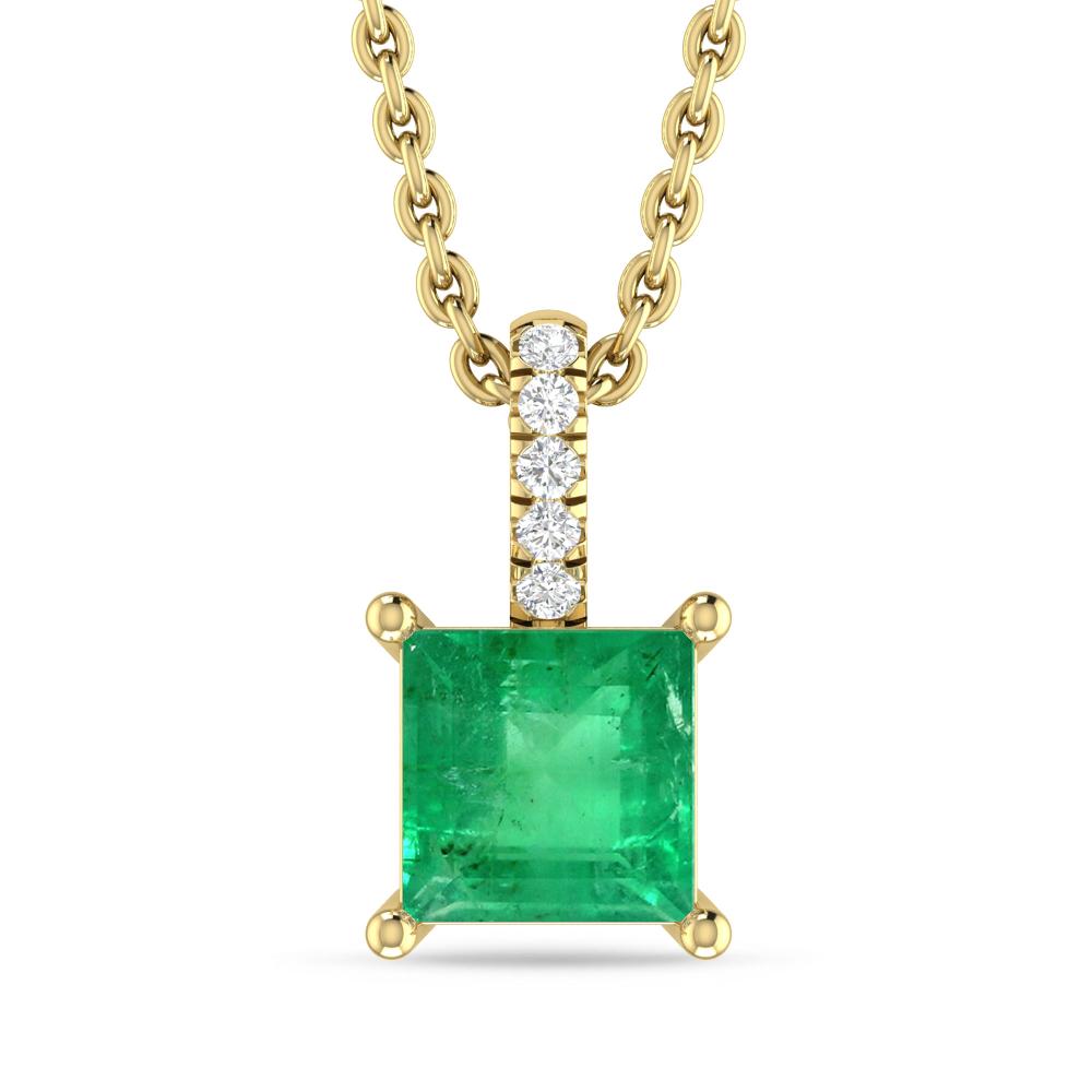 Yellow Gold - Emerald