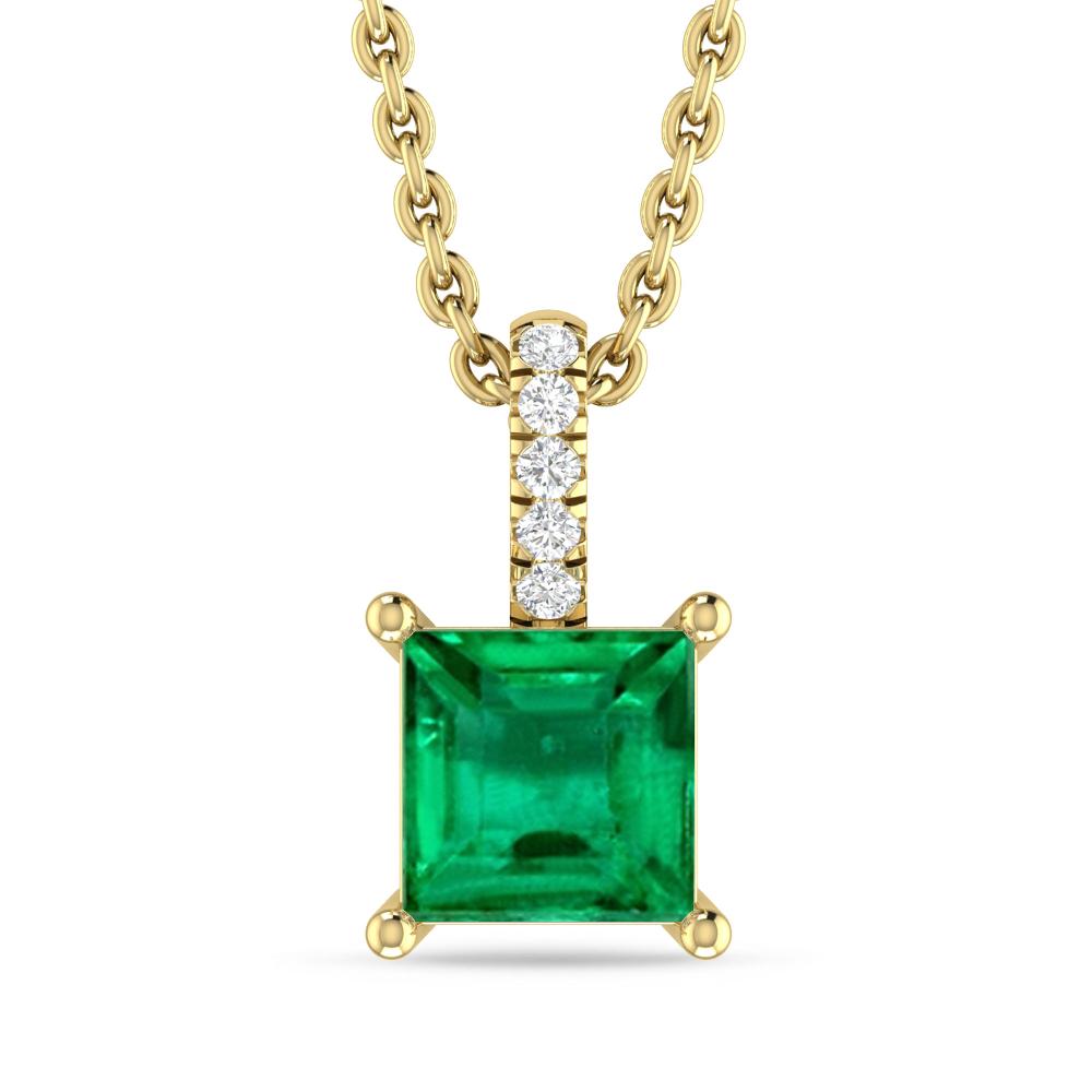 Yellow Gold - Emerald