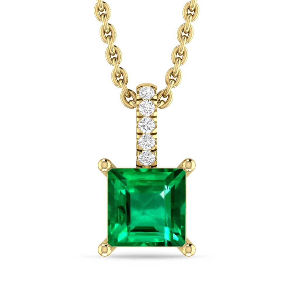 Yellow Gold - Emerald