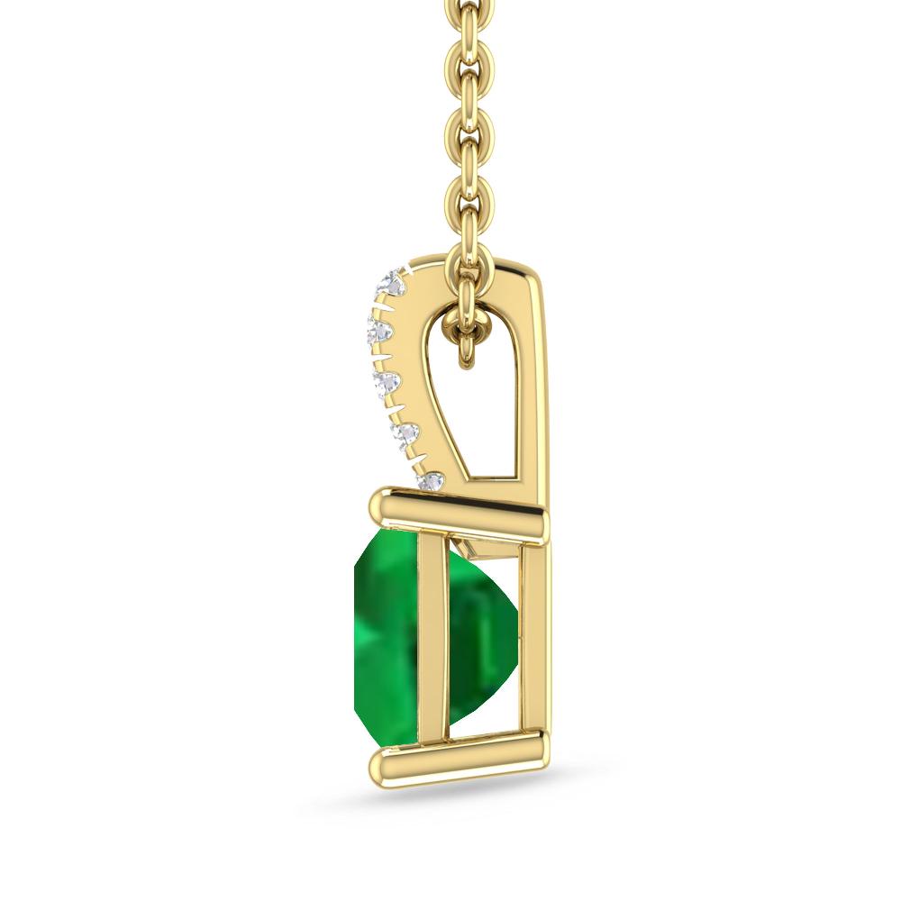 Yellow Gold - Emerald