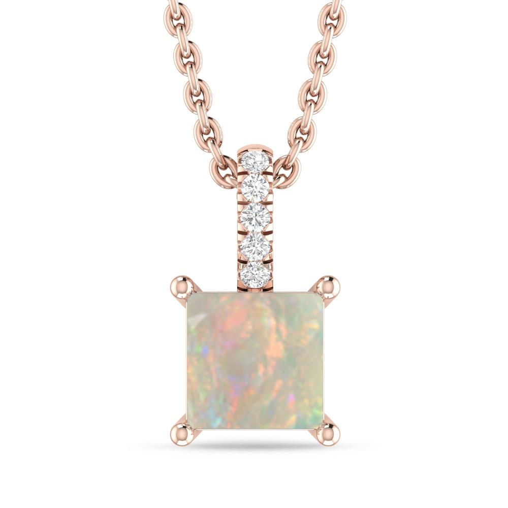 Rose Gold - Opal