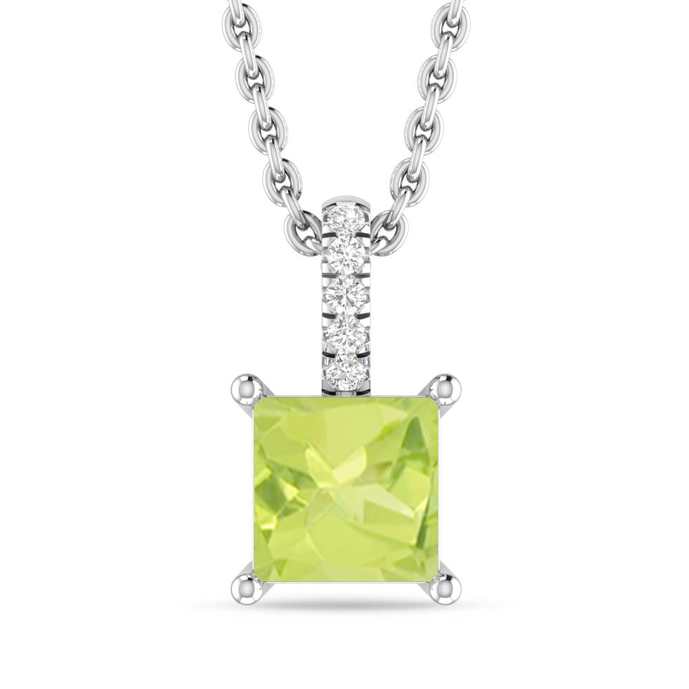 White Gold - Peridot