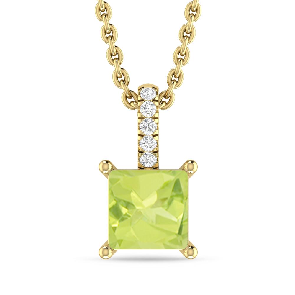 Yellow Gold - Peridot