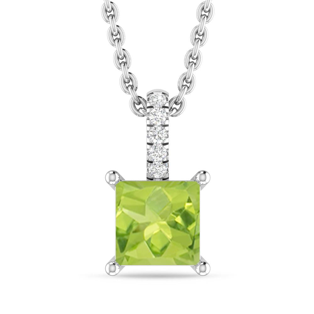 White Gold - Peridot