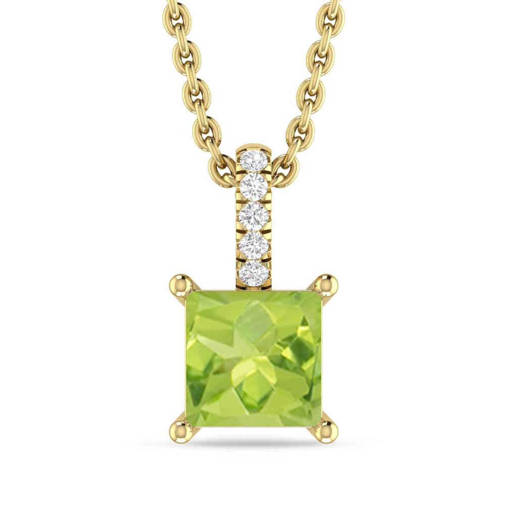 Yellow Gold - Peridot