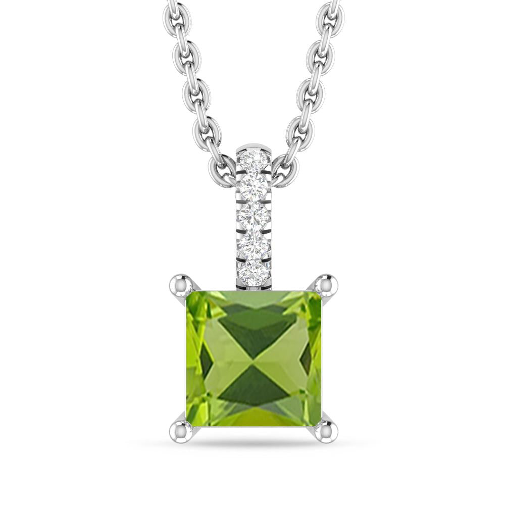 White Gold - Peridot