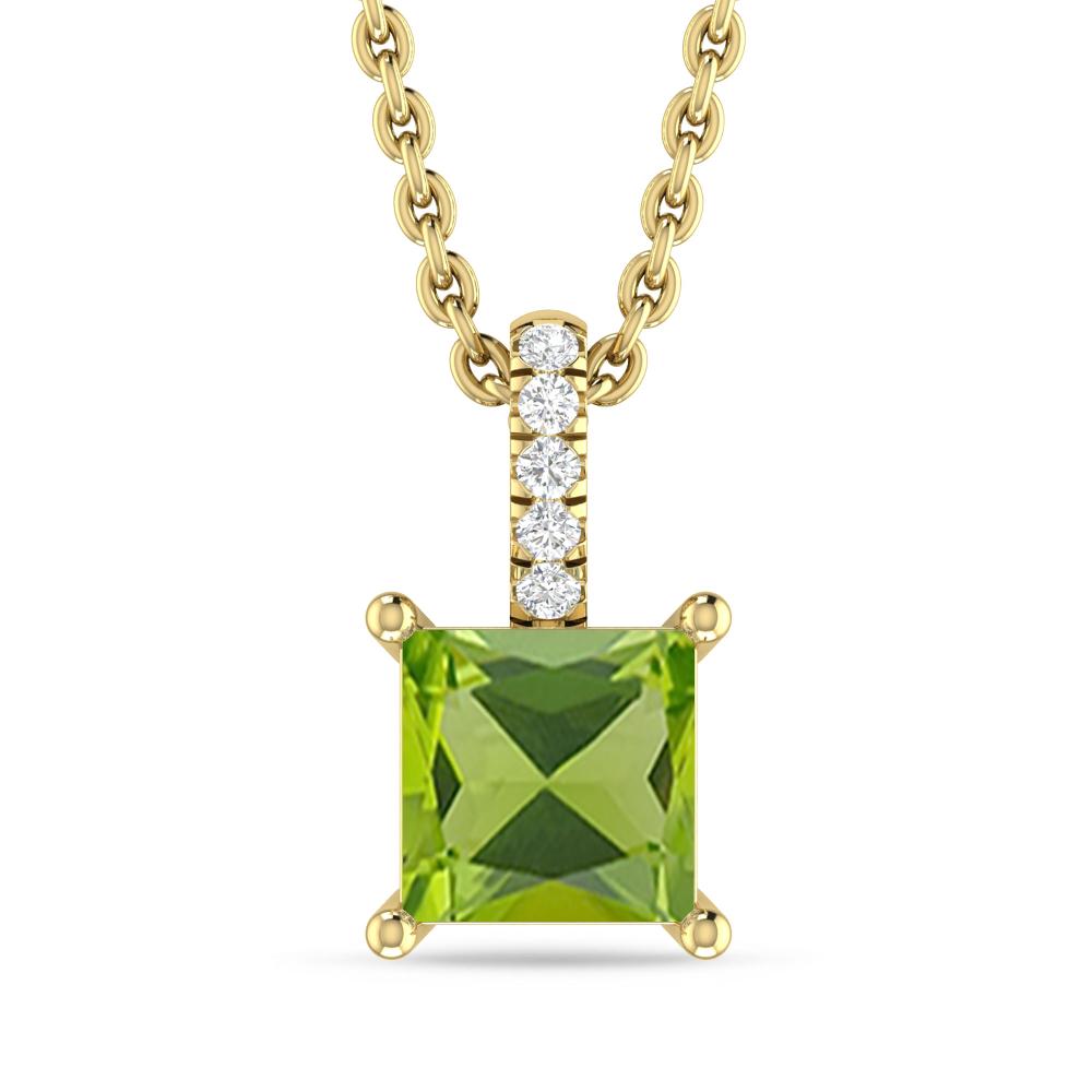 Yellow Gold - Peridot