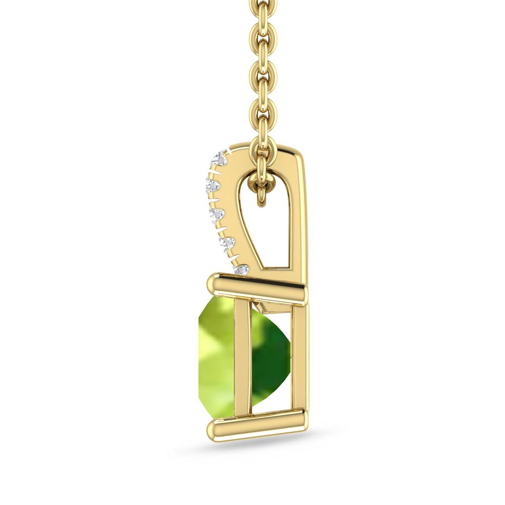 Yellow Gold - Peridot