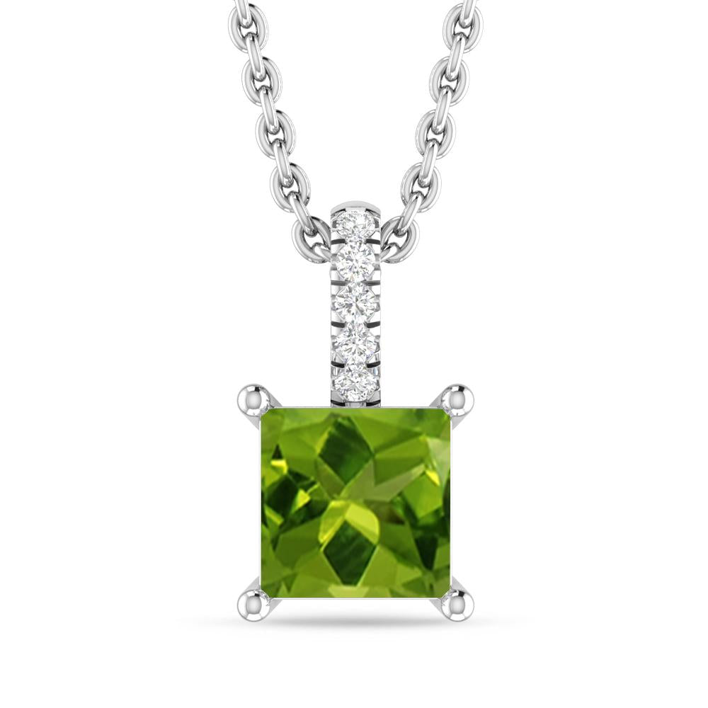 White Gold - Peridot