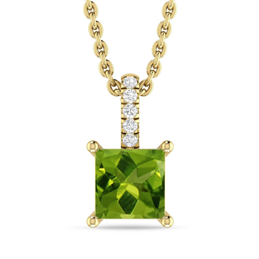 Yellow Gold - Peridot