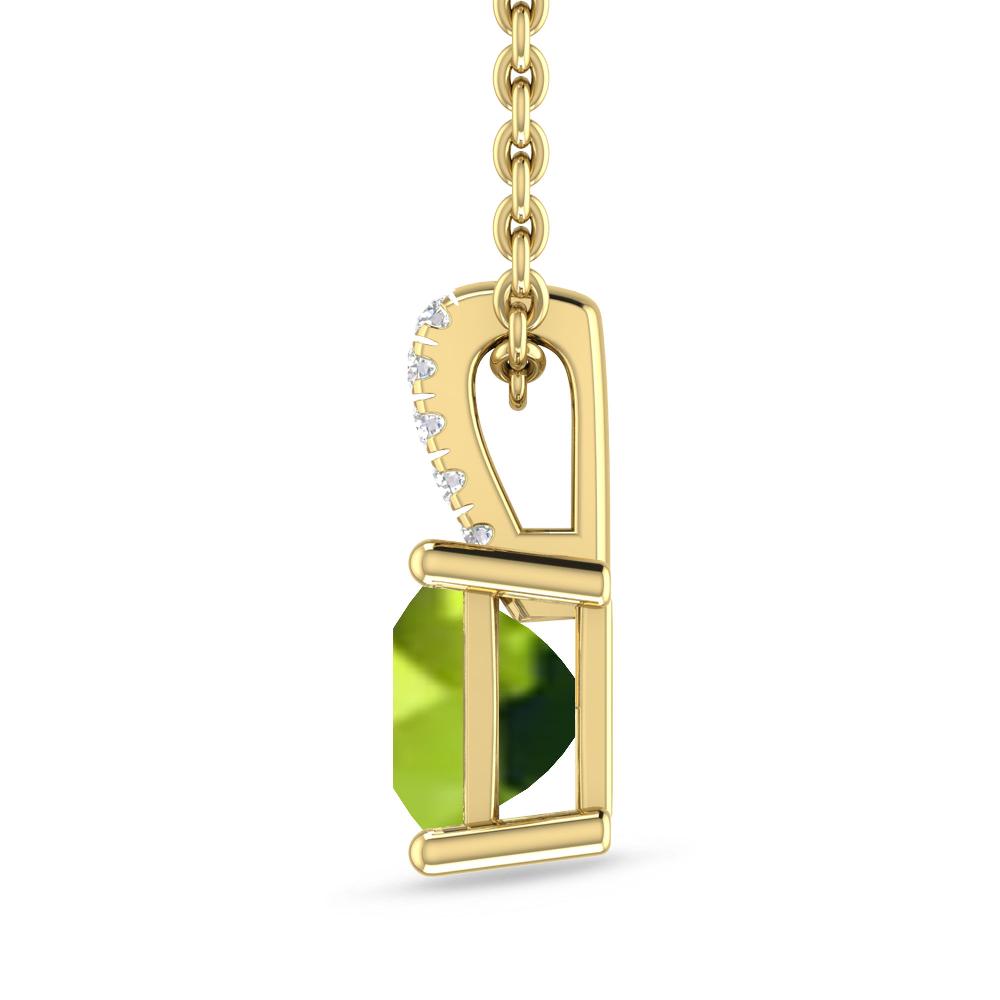 Yellow Gold - Peridot