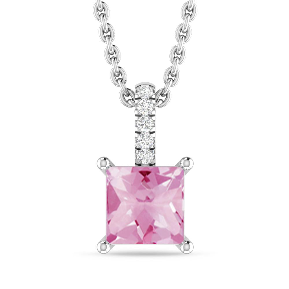 White Gold - Pink Tourmaline