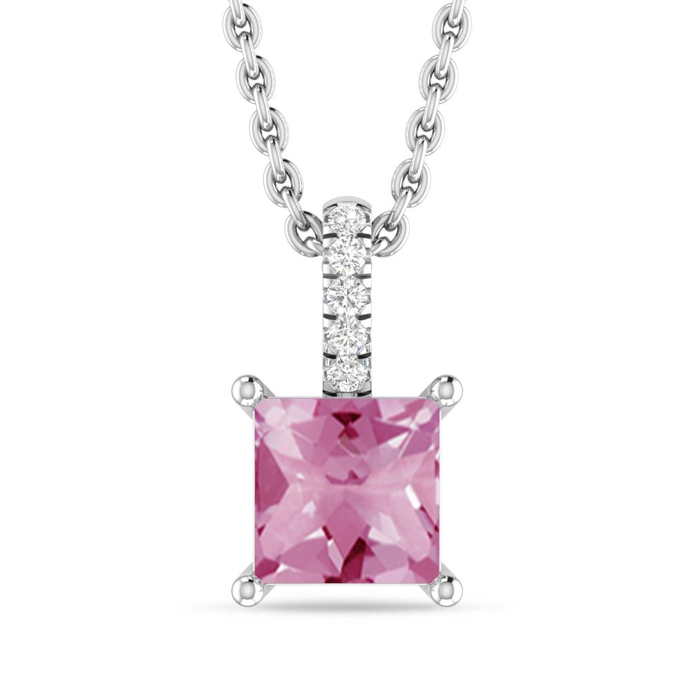 White Gold - Pink Tourmaline