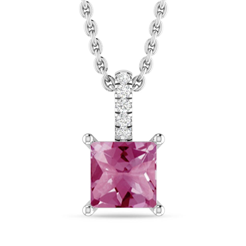 White Gold - Pink Tourmaline