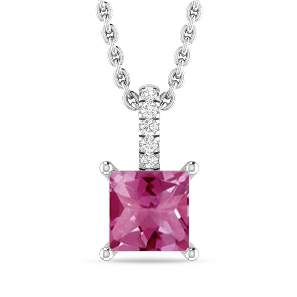 White Gold - Pink Tourmaline