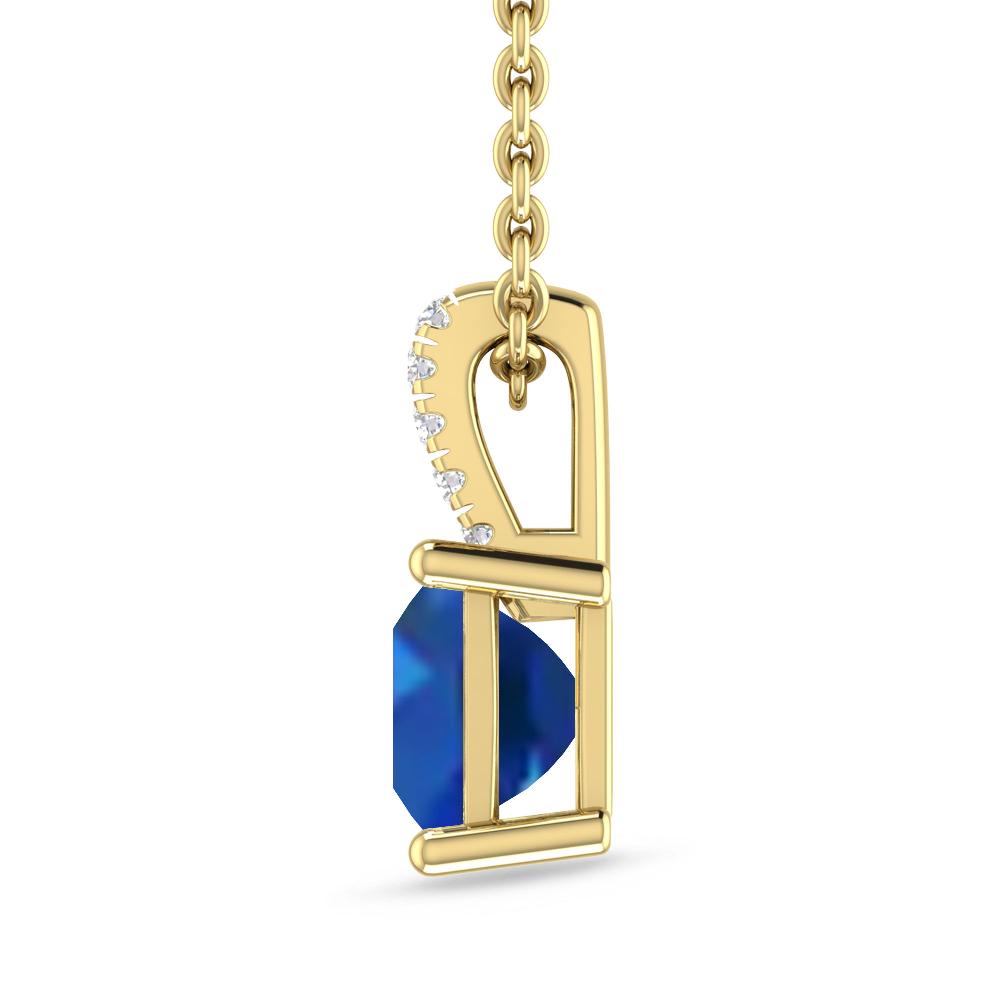 Yellow Gold - Sapphire