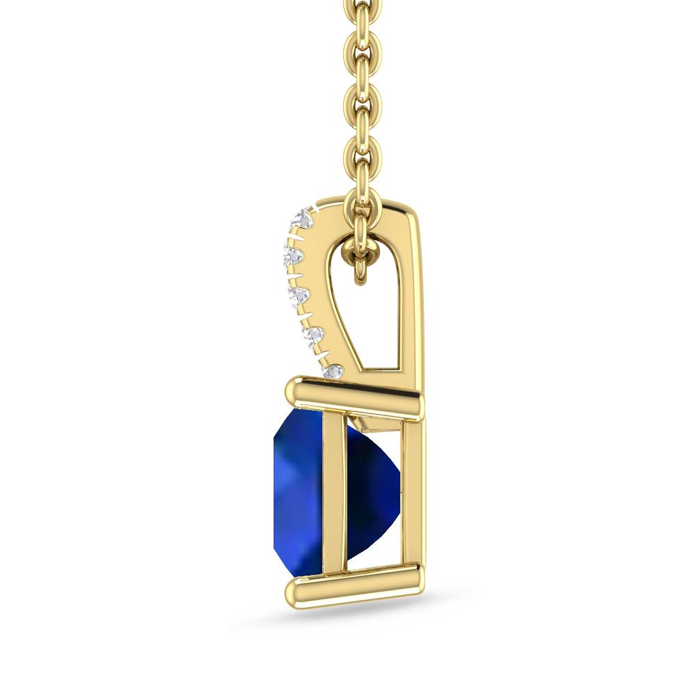 Yellow Gold - Sapphire