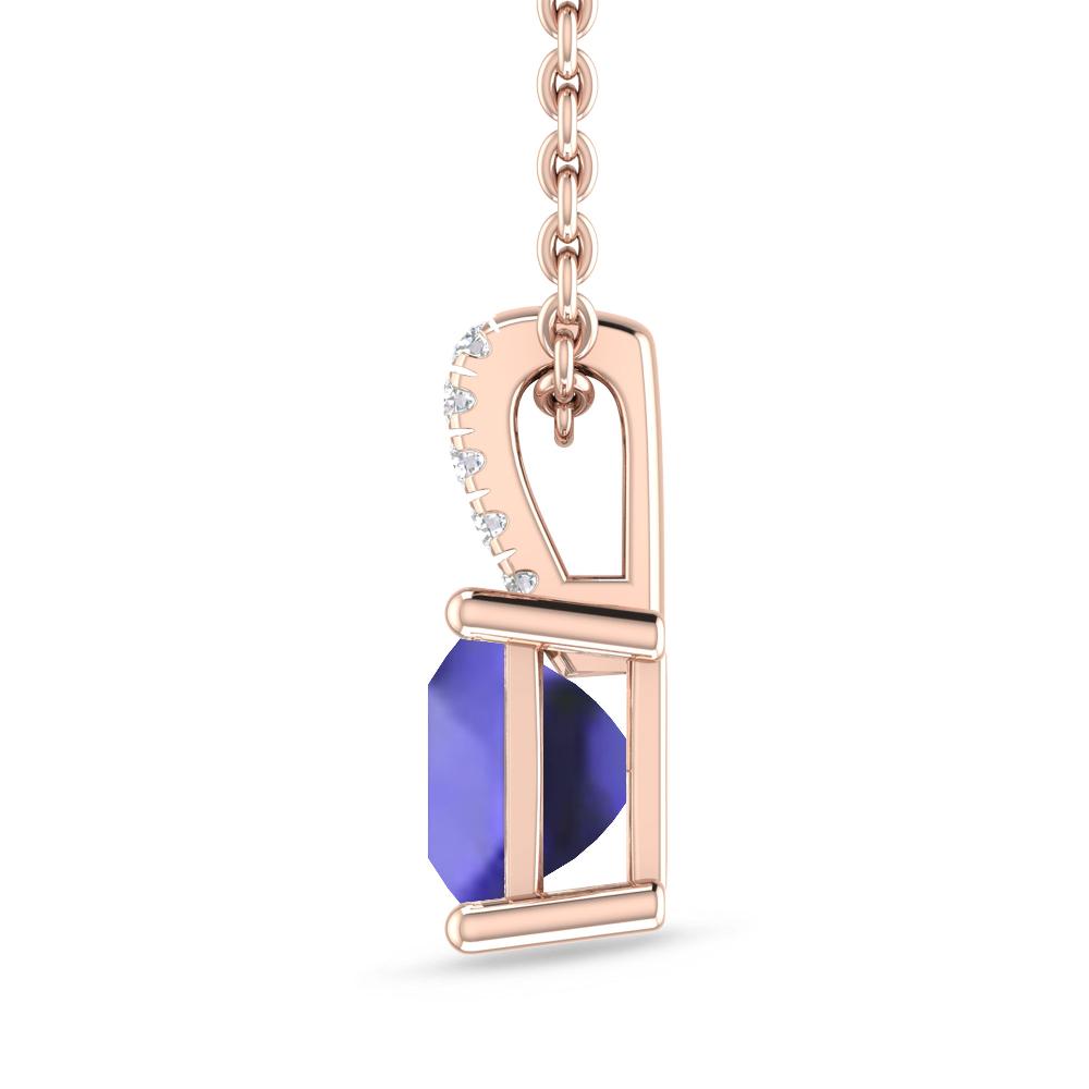 Rose Gold - Tanzanite