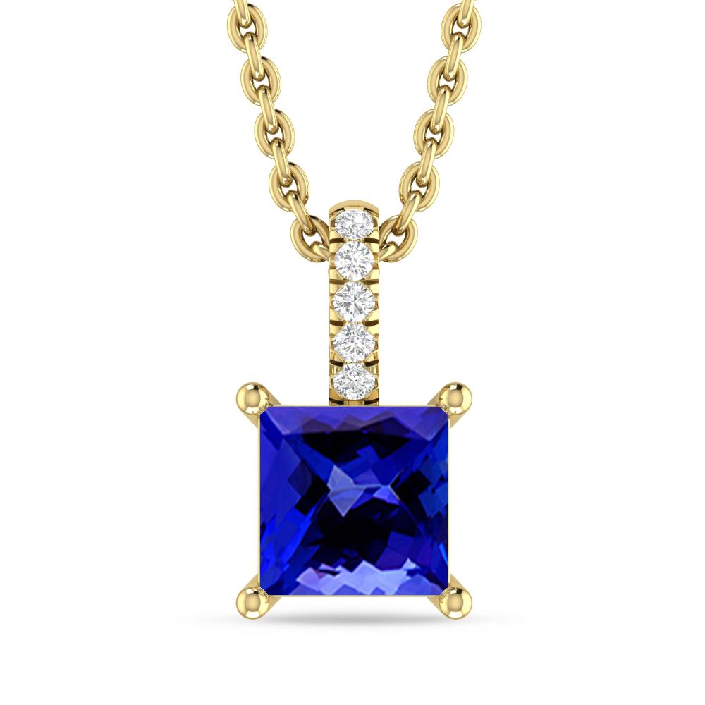 Yellow Gold - Tanzanite