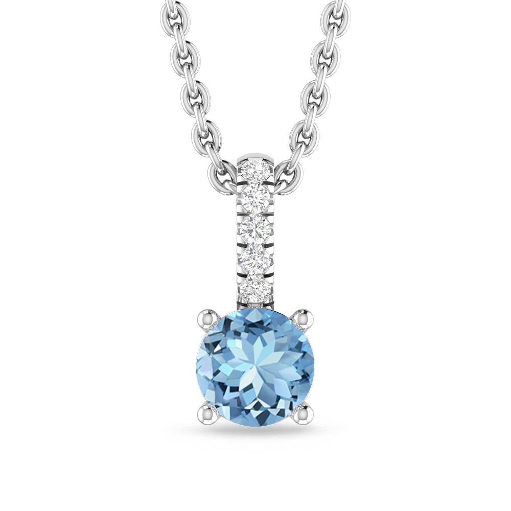 White Gold - Aquamarine