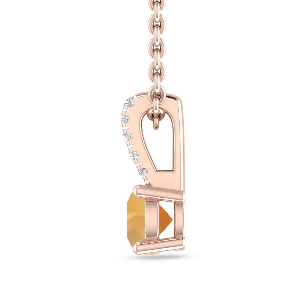 Rose Gold - Citrine