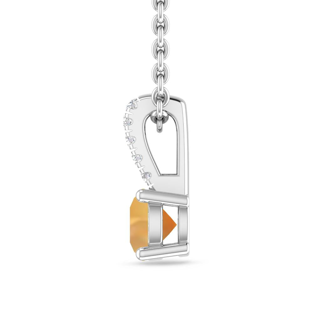 White Gold - Citrine